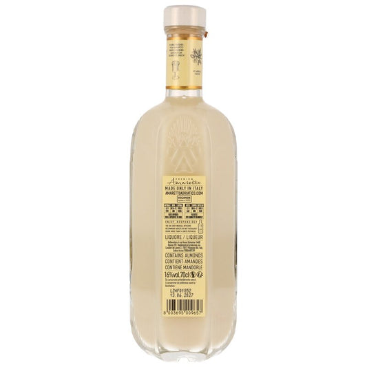 Adriatico Amaretto Crushed Almonds Bianco Liqueur - MHD: 06/27