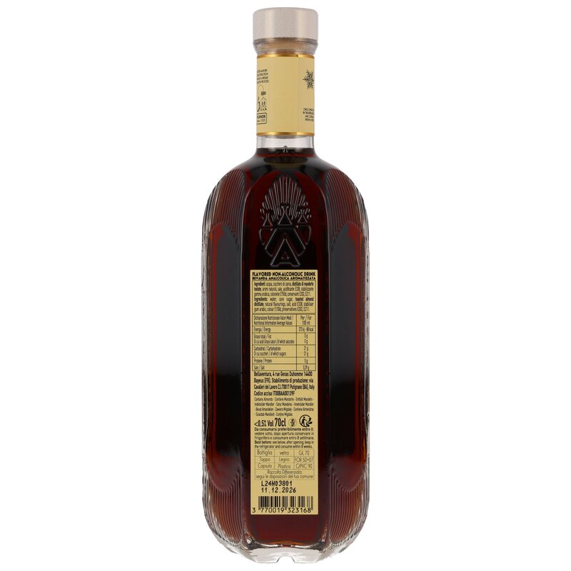 Adriatico Amaretto Zero alkoholfrei - MHD: 12/26