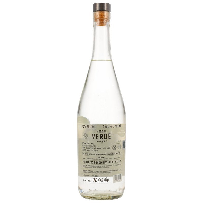 Amaras Verde Mezcal - Überraschungsetikett von versch. Künstlern