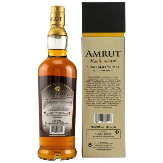 Amrut Kadhambam - Indian Single Malt