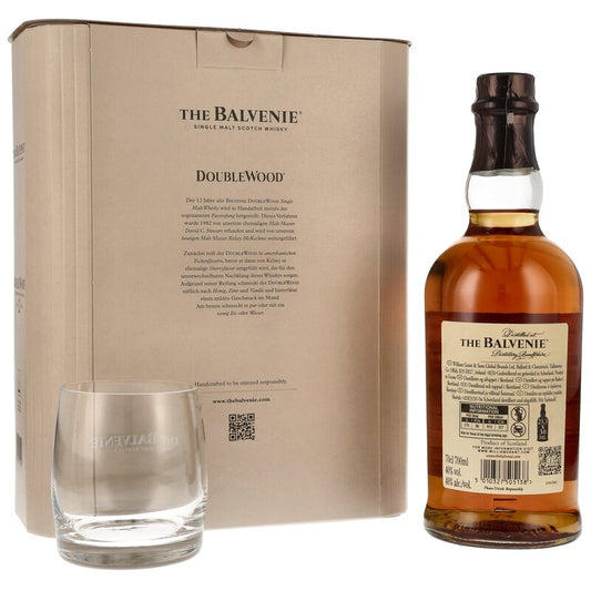 Balvenie 12 y.o. Double Wood + Glas (Tumbler)