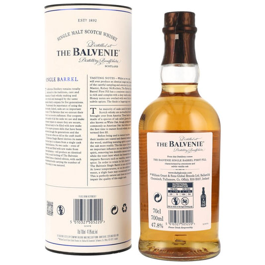 Balvenie 12 y.o. First Fill Single Barrel