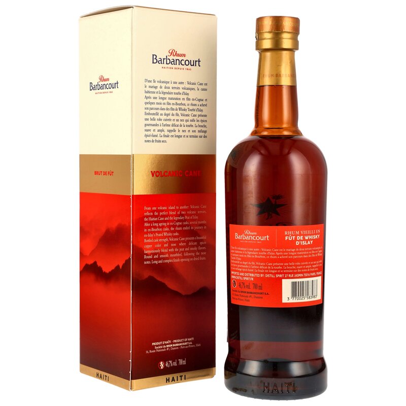 Barbancourt Rhum 15 y.o. Volcanic Cane Peated Whisky Cask