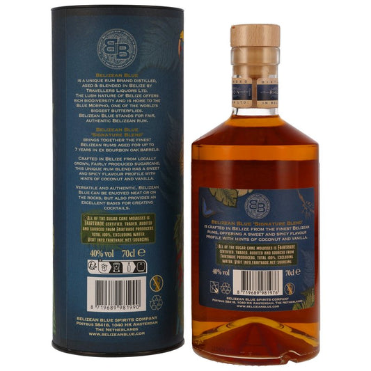Belizean Blue Signature Blend Rum - Travellers Liquors