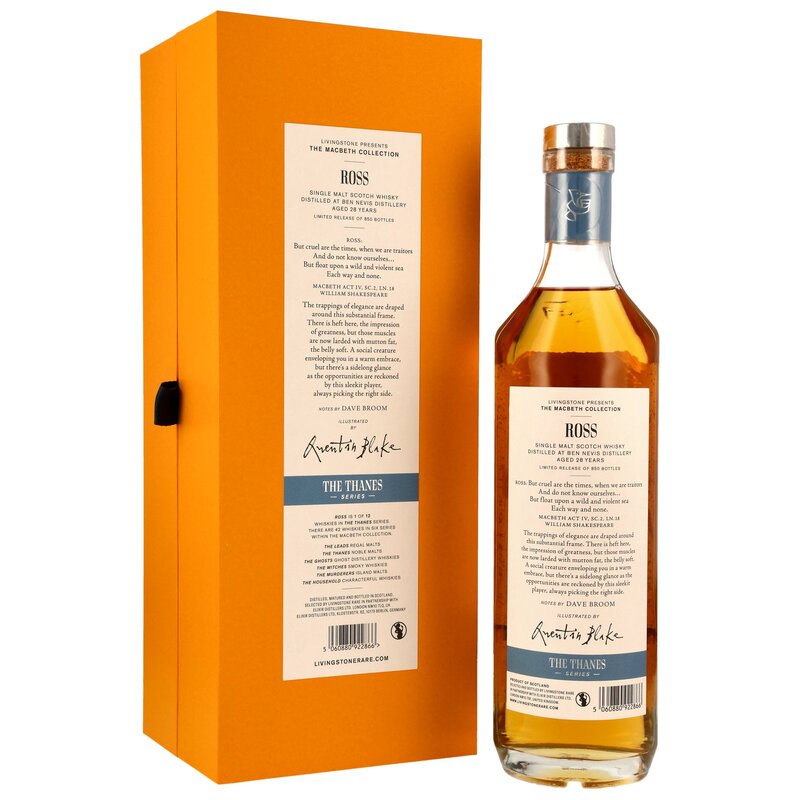 Ben Nevis 28 y.o. (Ross) - Macbeth Collection Act Two