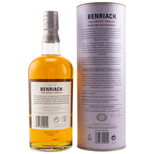 Benriach 12 y.o. - The Smoky Twelve