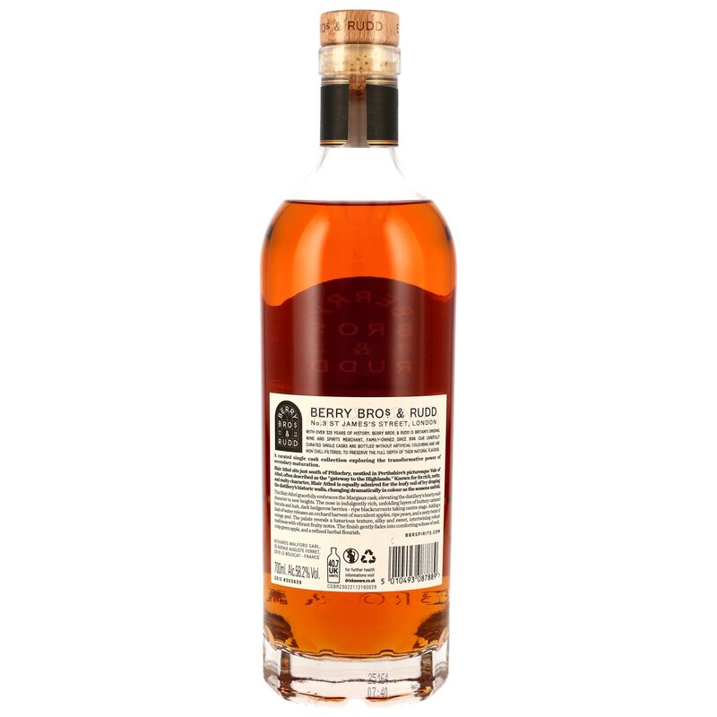Blair Athol 2013/2025 - 12 y.o. - Margaux Cask Finish #303639 (Berry Bros & Rudd)