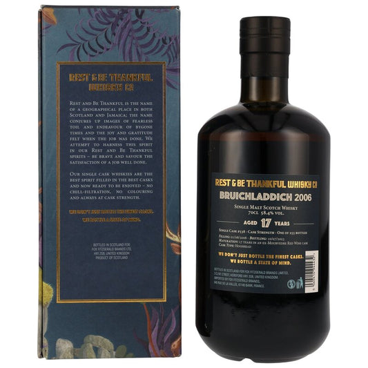 Bruichladdich 17 y.o. - Single Cask #538 - Rest & Be Thankful