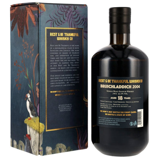 Bruichladdich 18 y.o. - Single Cask #1434 - Rest & Be Thankful