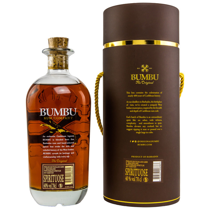 Bumbu Rum The Original - 40% - in Tube