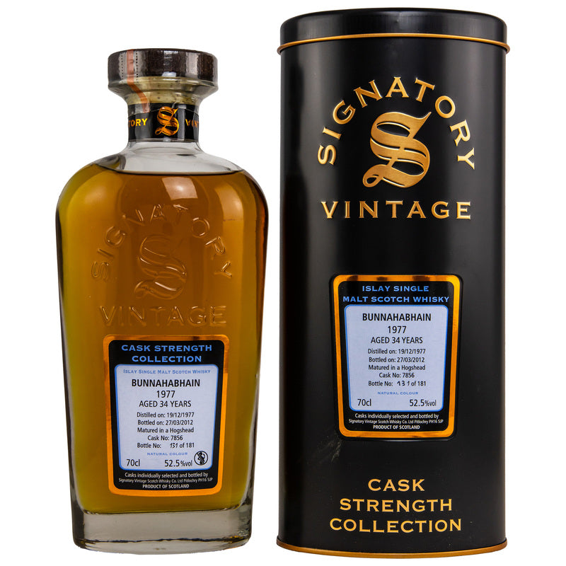 Bunnahabhain 1977/2012 Sig CS #7856