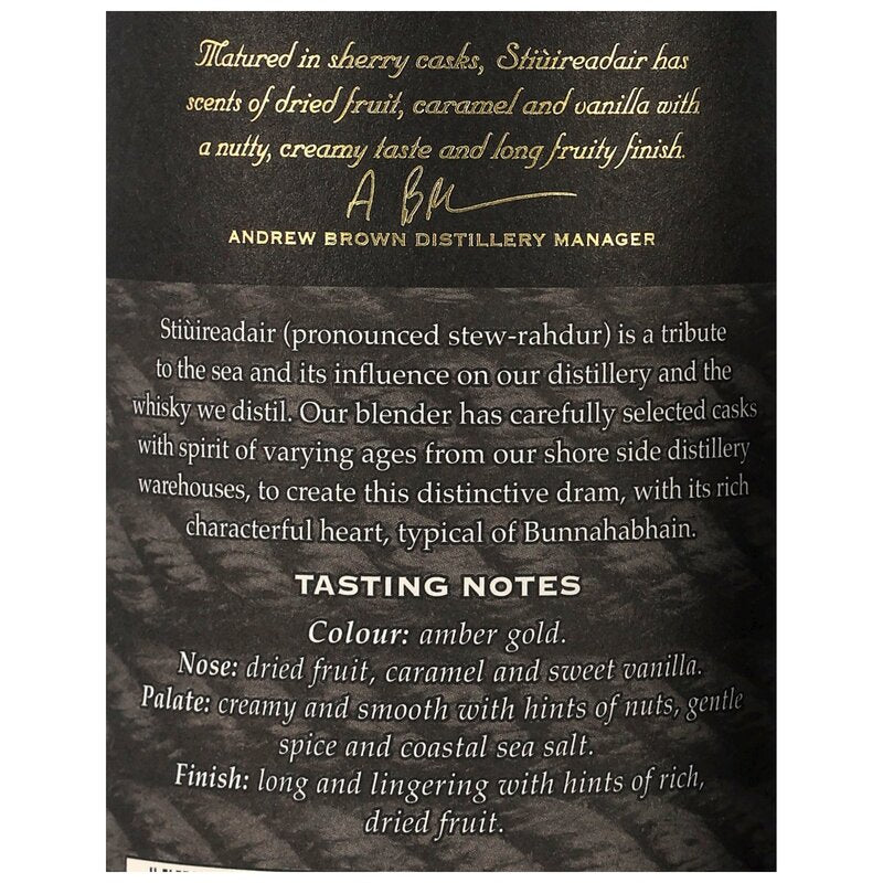 Bunnahabhain Stiuireadair 200ml