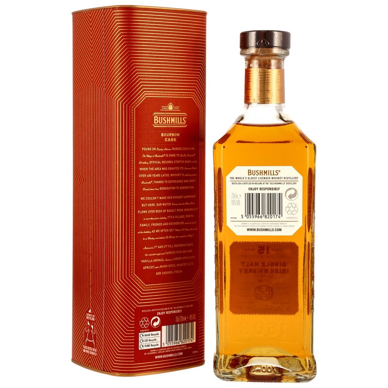 Bushmills 15 y.o. Bourbon Cask