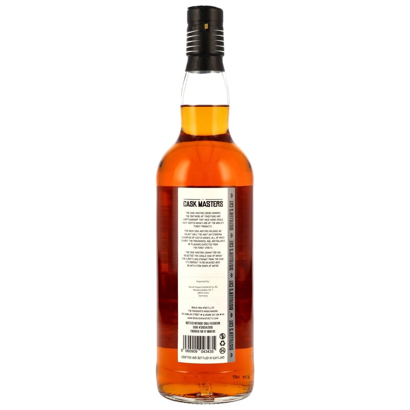 Caol Ila 2010/2025 - 14 y.o. - 1st Fill Hospices des Nuits Cask #318154 - Cask Masters - Brave New Spirits