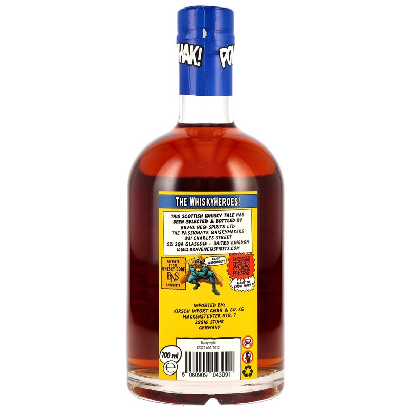 Dalrymple 13 y.o. Whiskyheroes: The Quiet Blade - Brave New Spirits - Exclusive for Germany