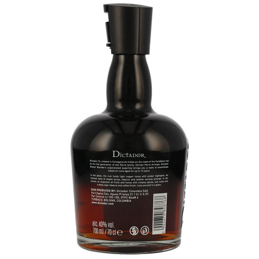 Dictador 12 y.o. Ron Colombiano