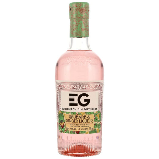 Edinburgh Rhubarb & Ginger Gin Liqueur Neue Ausstattung