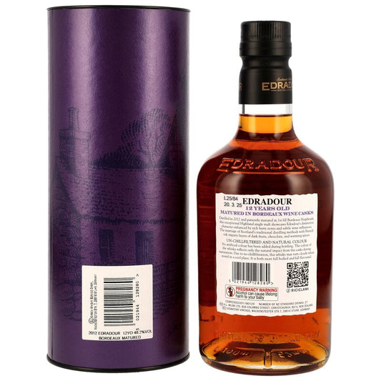 Edradour 2012/2025 - 12 y.o. - Bordeaux Wine Casks Small Batch