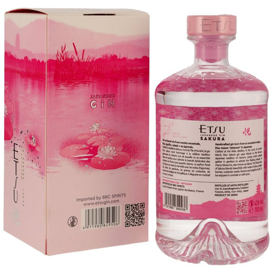 Etsu Sakura Japanese Gin