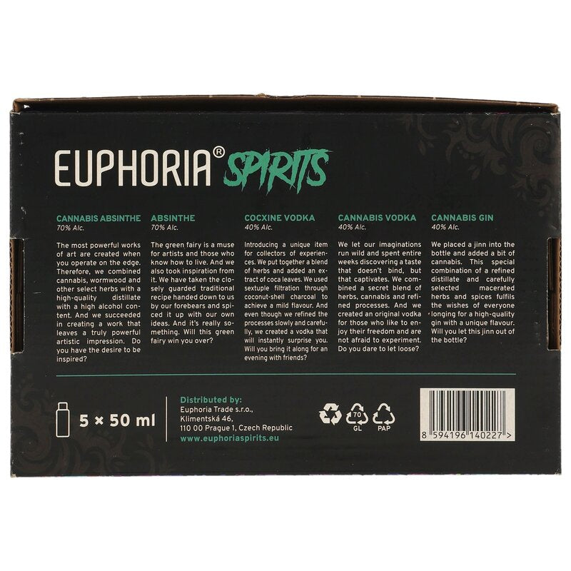 Euphoria Spirits Mini Set 5x0,05l