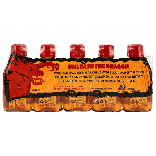 Fireball Liqueur Pack 10x 0,05l