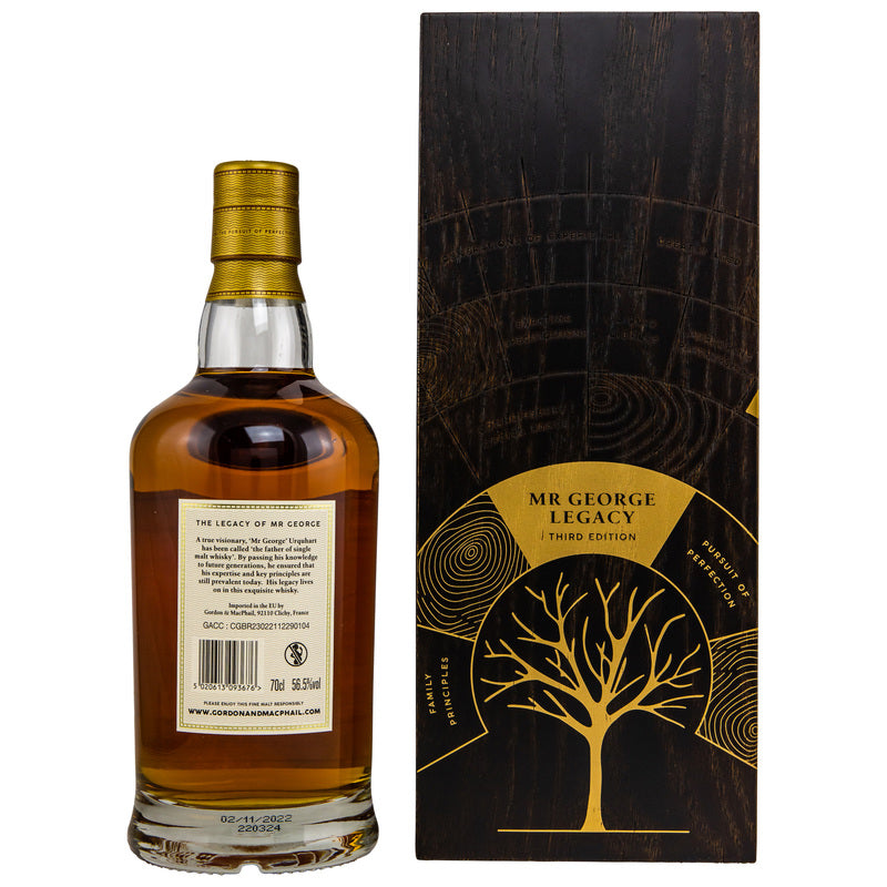 Glen Grant 1959/2022 - 63 y.o. - G&M Cask #3665 - Mr. George Legacy