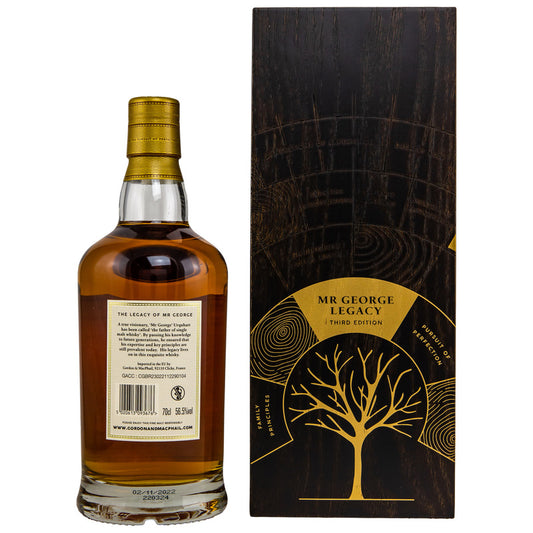 Glen Grant 1959/2022 - 63 y.o. - G&M Cask #3665 - Mr. George Legacy