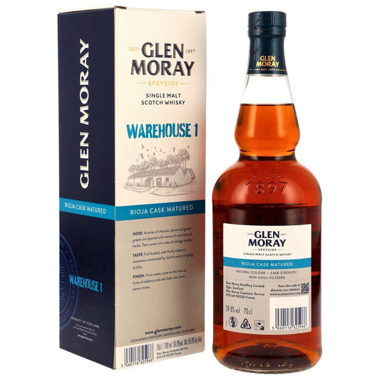 Glen Moray 2015/2023 - 8 y.o. - Warehouse 1 Rioja Cask