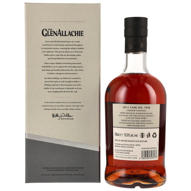 GlenAllachie 2011/2024 - 12 y.o. - Ruby Port Pipe #7438