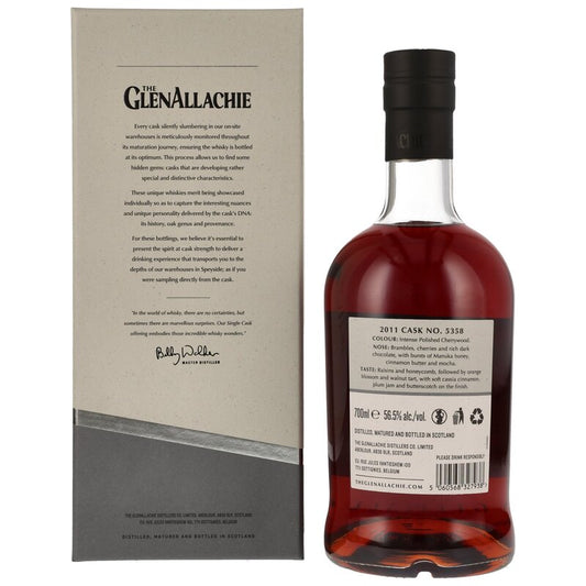 GlenAllachie 2011/2024 - 12 y.o. - Tawny Port Hogshead Cask #5358 FOR AUSTRIA