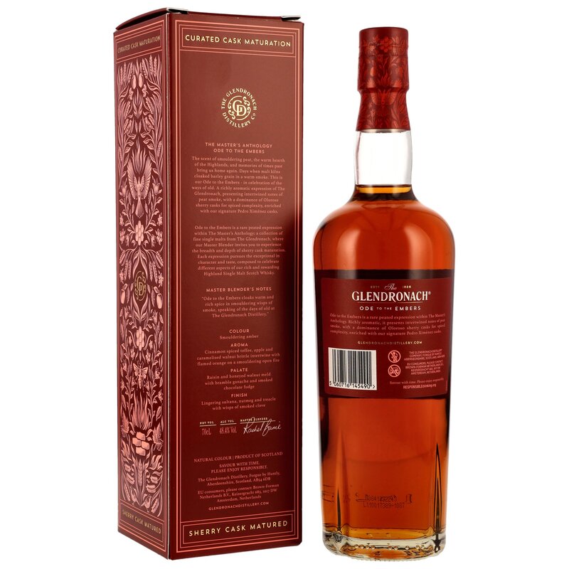 Glendronach Ode to the Embers - Sherry and Smoke