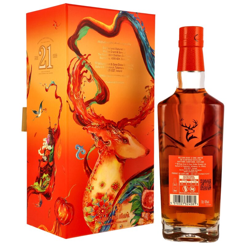 Glenfiddich 21 y.o. Reserva Rum Cask Finish - Chinese New Year 2025