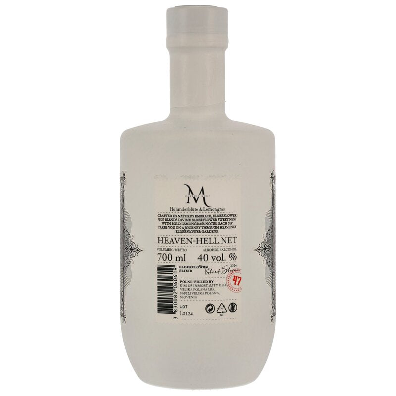 Heaven & Hell Mura Elderflower Elixir Distilled Gin