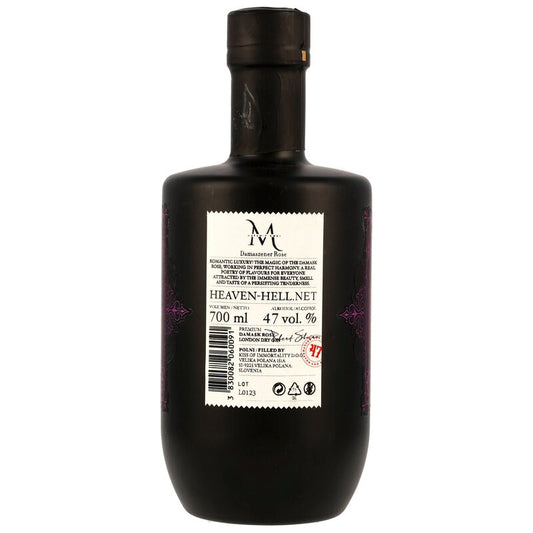 Heaven & Hell Premium Damask Rose London Dry Gin