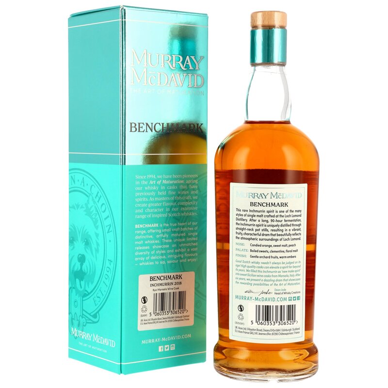Inchmurrin 2018/2025 - 6 y.o. - Marsala Wine Cask - Murray McDavid