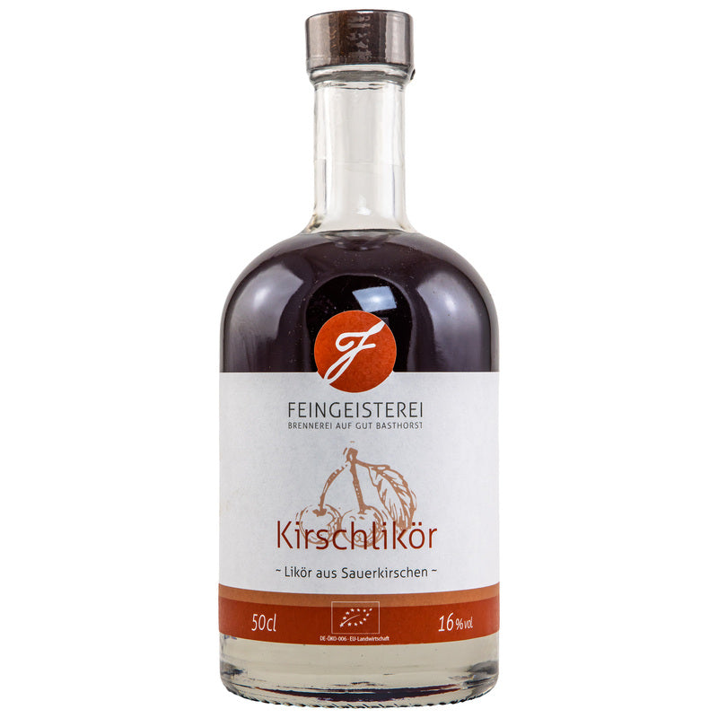 Kirschlikör aus Sauerkirschen BIO - Feingeisterei
