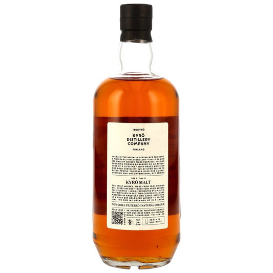 Kyrö Rye Malt Whisky Born in a Sauna - 700ml