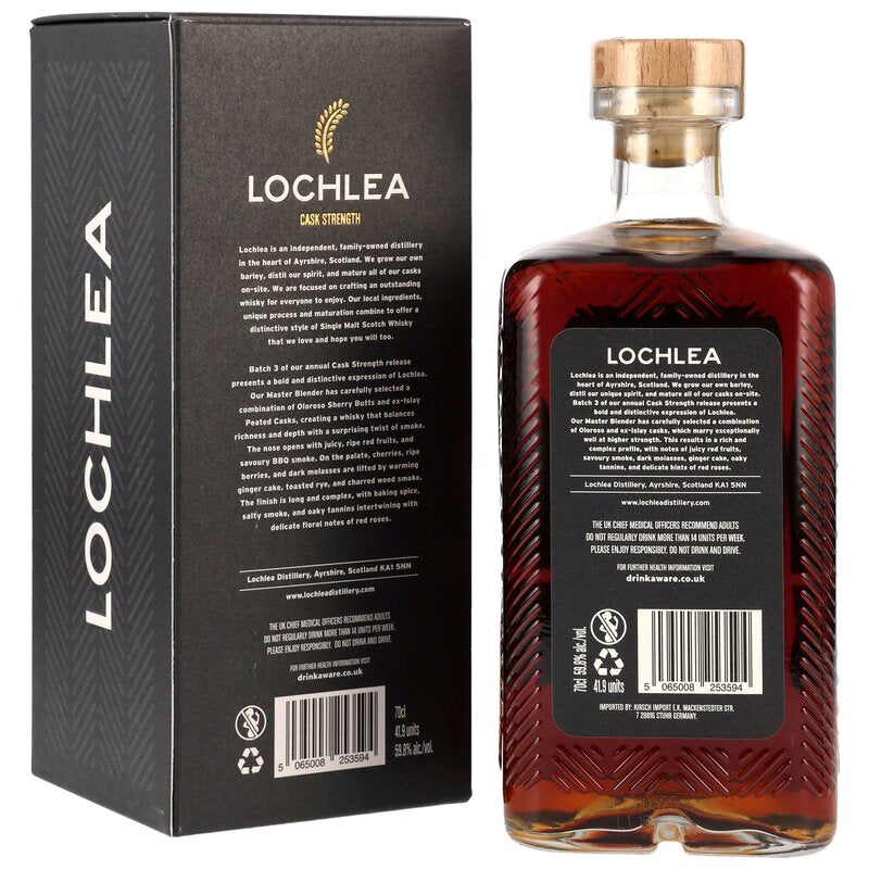 Lochlea Cask Strength Batch #3