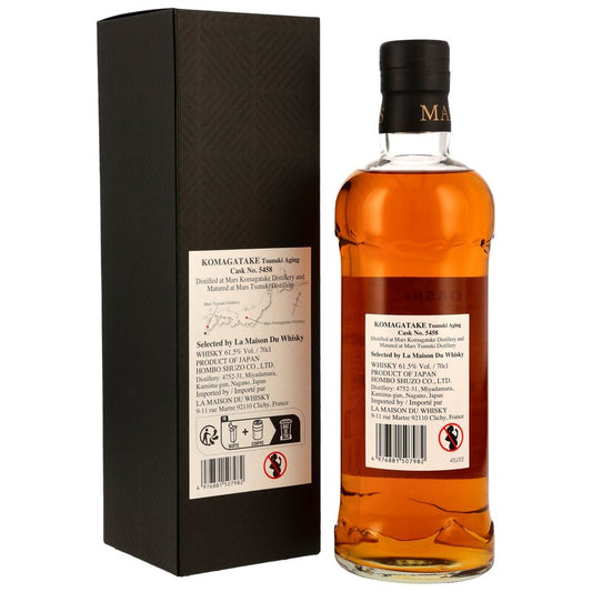 Mars Komagatake 6 y.o. - 02 Oshi-Dashi Sumo Series - Bourbon Barrel #5458