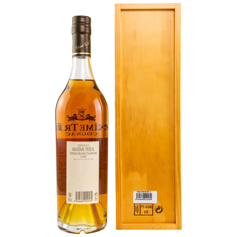 Maxime Trijol Cognac Grande Champagne 1989
