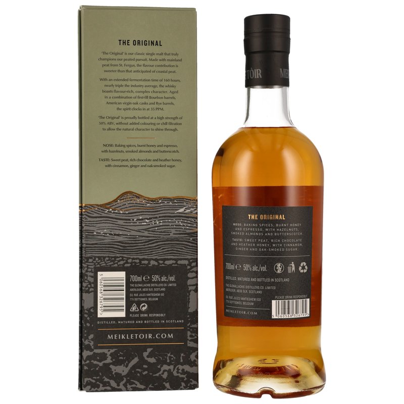 Meikle Toir 5 y.o. The Original - Heavily Peated GlenAllachie
