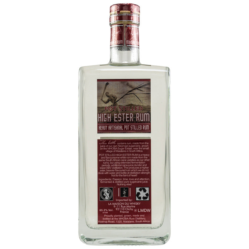 Mhoba Rum - Pot Stilled High Ester Rum - 65,2%