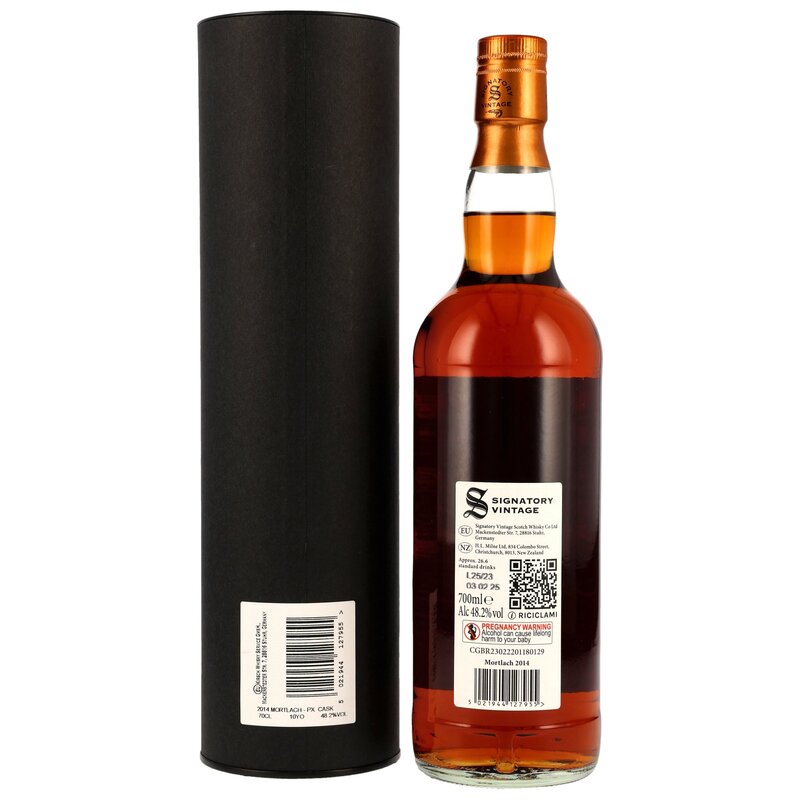 Mortlach 2014/2025 - 10 y.o. - Signatory Small Batch Edition #15 - 1st Fill PX Casks Finish