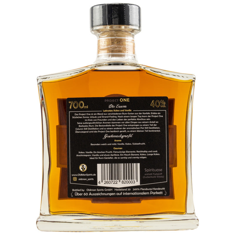 Old Man Rum Project One - Caribbean Spirit