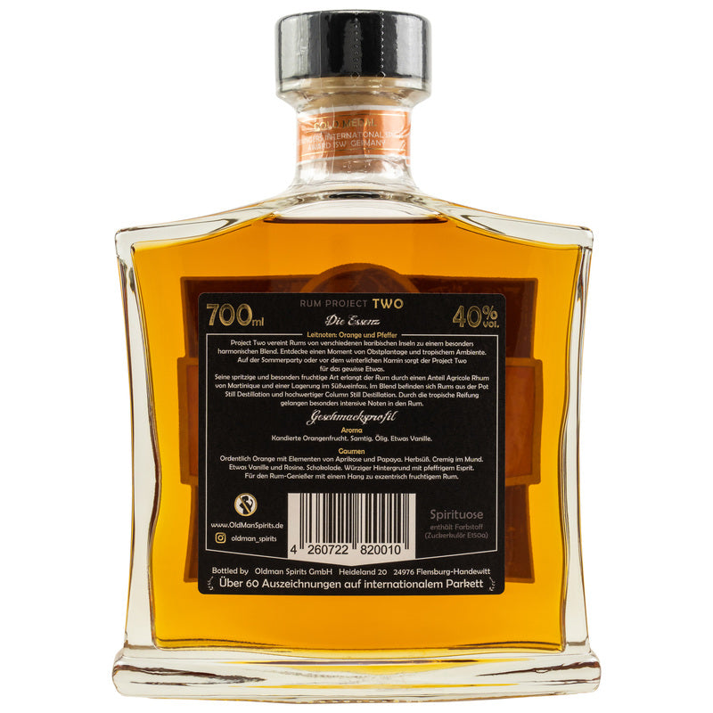 Old Man Rum Project Two - Spiced Orange