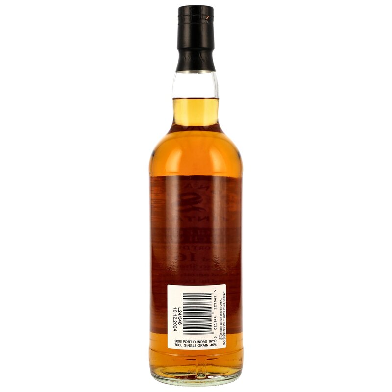 Port Dundas 2008/2024 - 16 y.o. - 2nd Fill Oloroso Butts #585867+585868 Sig un-chill Single Grain