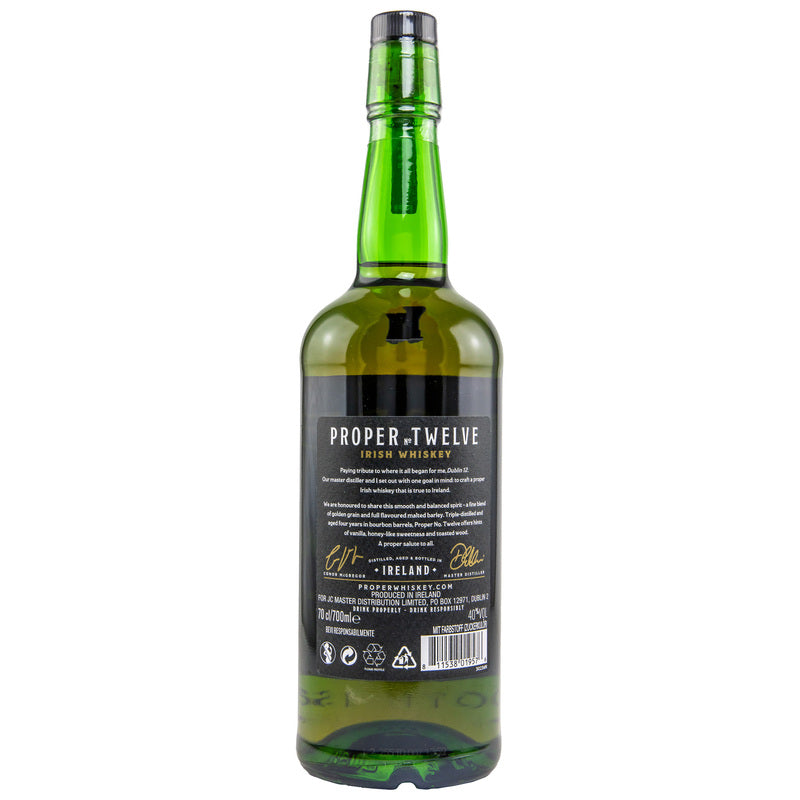 Proper No. Twelve Irish Whiskey by Conor McGregor 4 y.o.