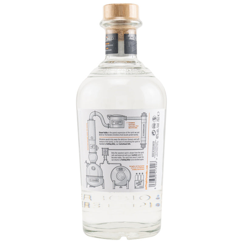 Puffing Billy Steam Vodka - Borders Distillery (Schottland)