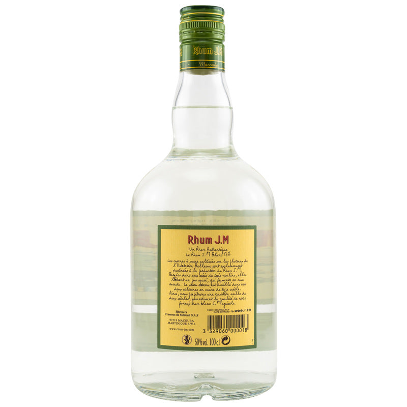 Rhum J.M White Rhum 50% - LITER