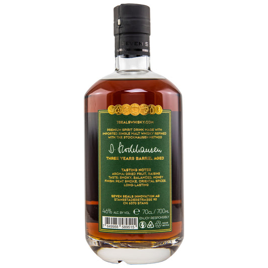 Seven Seals Malted Barley Spirit Port Wood Finish - Peated